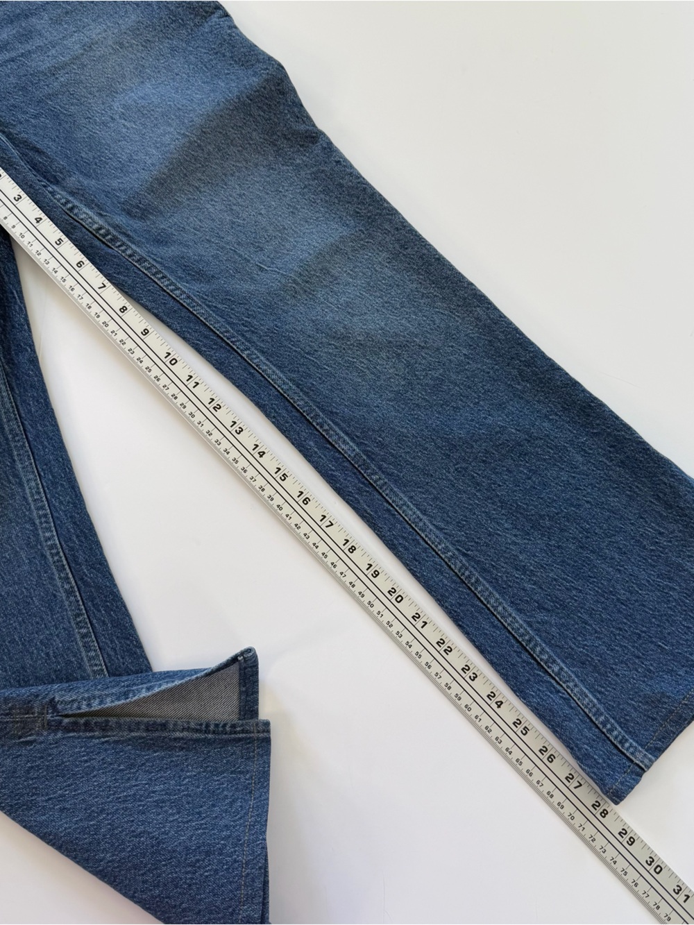 Rails Jeans Womens 28 Sunset High Rise Slim Ankle Flare Split Hem - Picture 4 of 9